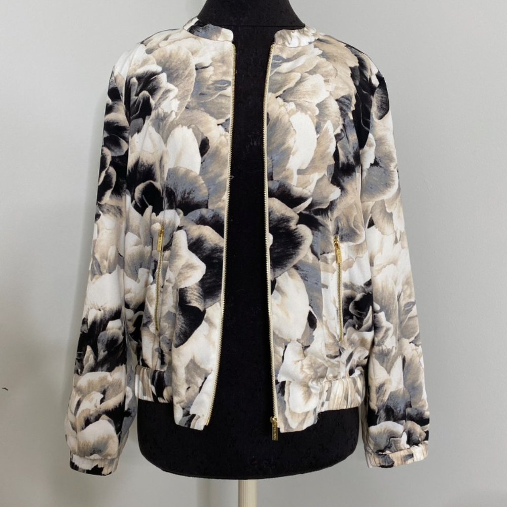 Calvin Klein Floral Bomber Jacket